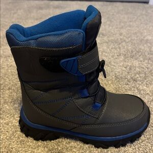 DSG Children's Black and Blue Winter Boots